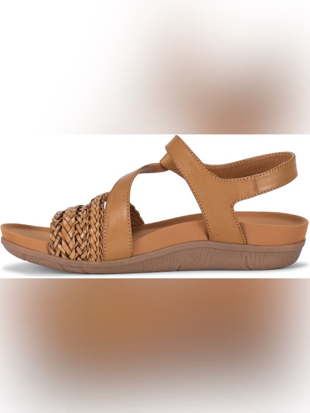 NEW! BareTraps JALEN Braided-Strap Comfort Sandals. 11W. - Picture 13 of 16